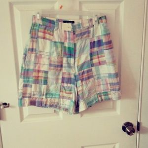 Ralph Lauren madras shorts size 6